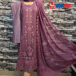 Pakistani Nur 3 piece Purple