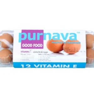 Purnava Vitamin-E Enriched Egg (12Pcs Pack)